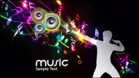 Brilliant dynamic background 03 - vector material