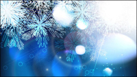 Star-studded 2012 background 03 - vector material