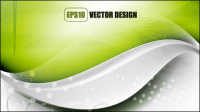Brilliant sense of technology background 02 - vector material