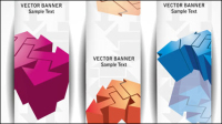 Gorgeous long bar background 04 - vector material