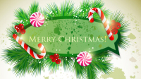 Christmas card - vector material