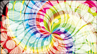 Fashion pattern background 01 - vector