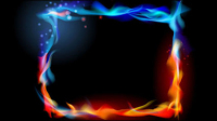 Flame effects 04 - vector material