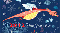 Cartoon dinosaur illustrator background 03 - vector material