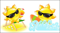 Cartoon illustrator 04 - vector material