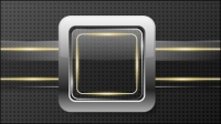 Glass texture border 01 - vector material