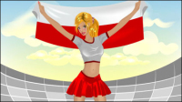 Cartoon football elements 01 - vector material