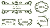 European lines border 01 - vector material