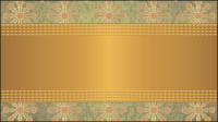 Beautiful pattern background 01 - vector material