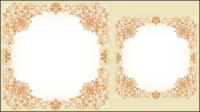 Exquisite pattern border 03 - vector material