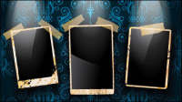 Photo Frame Show box 02 - vector material