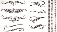 Lines lace 04 - vector material