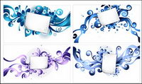 Paper pattern and trend of material elements of the vector