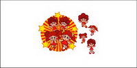 MM lovely character vector material