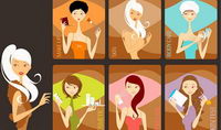 make-up women