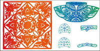 Classic clothing pattern, clothing design elements