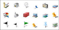 GPS satellite positioning system png icon