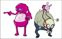 The trend of small monster vector