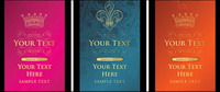 Article advertising background, the template vector