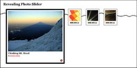 JQuery-based contraction and to enlarge photo quality (JS + CSS)