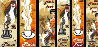 Women and Coffee vector