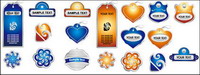 Label shape tag vector