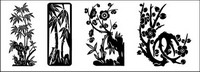 Bamboo Plum vector