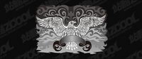 Eagle theme vector