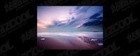 The sea at dusk picture material-3