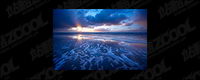 The sea at dusk picture material-5