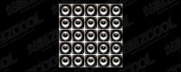 Speaker wall picture quality material