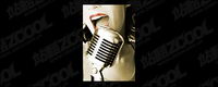 Sound recording of singer Featured picture material