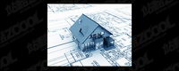 3D buildings and the floor plan -1