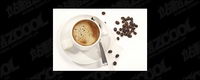Material picture quality coffee beans