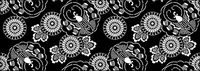 Vector traditional tiled background material-9