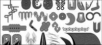 Go Media produced vector material - a combination of lines