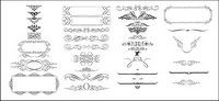 Vector exquisite lace
