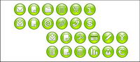 Common green circular logo