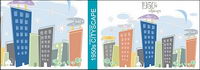 Vector hand-painted urban construction material
