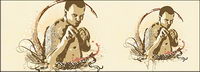 Boxing posture figures