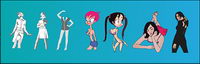 Vector material VecxGirls