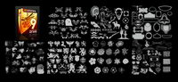 Go Media produced a full set of vector material Set9