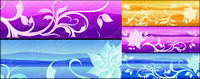 Special patterns vector material