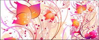 Fashion pattern vector material