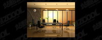 Company conference room boutique picture material