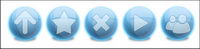 Series of practical blue crystal ball