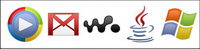 A full set of exquisite PNG computer icon