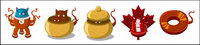 Eccentric style of the computer icon transparent png