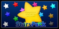 Super cute cartoon series of computer-star icon transparent png
