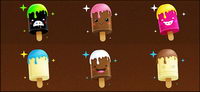 Lovely cartoon popsicles computer icon png